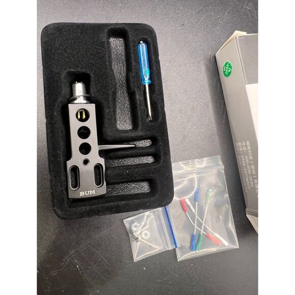 BUM Record Player Universal Aluminum Alloy Phonograph Holder Vinyl Accessories - Picture 2 of 2